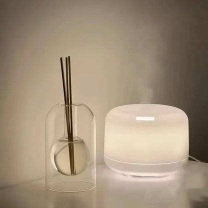 Home Fragrance Set with Scented Oil and Glass Reed Diffuser