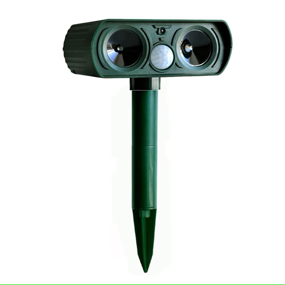 Solar Ultrasonic Deterrent for Birds and Animals | Quiet Outdoor Areas