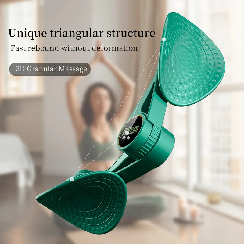 Compact Fitness Device for Inner Thigh and Pelvic Floor Training