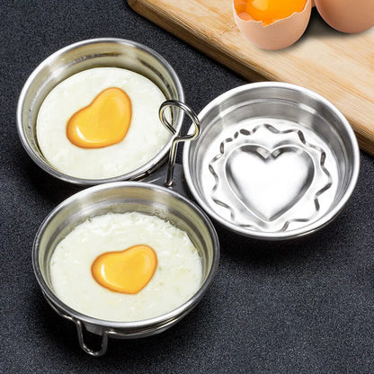 Heart Shaped Egg Cooker - Non-Stick and Simple to Use