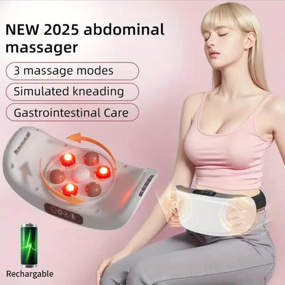 ThermaRelief Heated Abdominal Massager Belt – Instant Relief for Cramps, Bloating & Tension