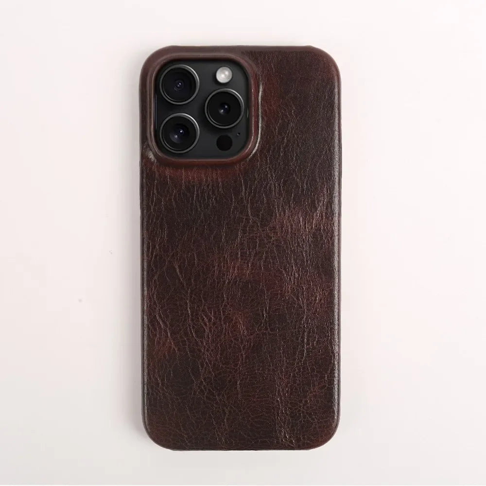 Handcrafted Genuine Leather Case for iPhone