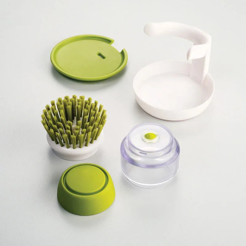 Cleaning Brush with Dispenser | Effortless Cleaning Made Easy