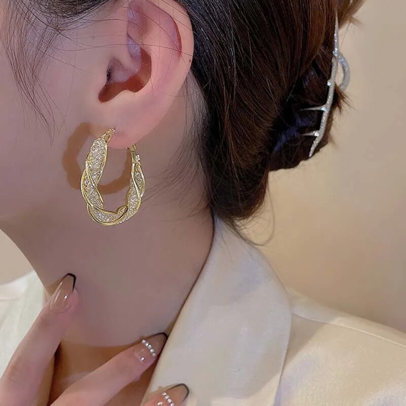 Gleaming Essence Earrings: Elevate Your Elegance