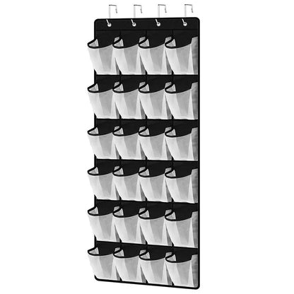 Hanging Shoe Organizer with 24 Compartments – Space-Saving Design