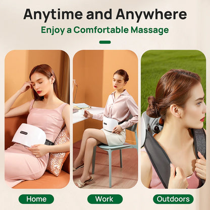 Cordless Heating Pad for Abdomen – Massager for Cramps and Relaxation