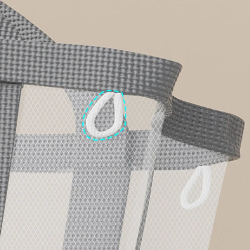 Collapsible Laundry Basket in Air Nylon