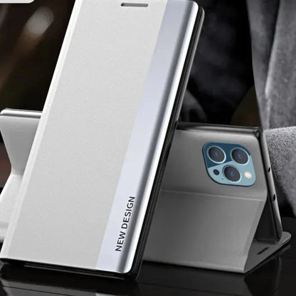 Protective Flip Cover for iPhone - Stylish Case
