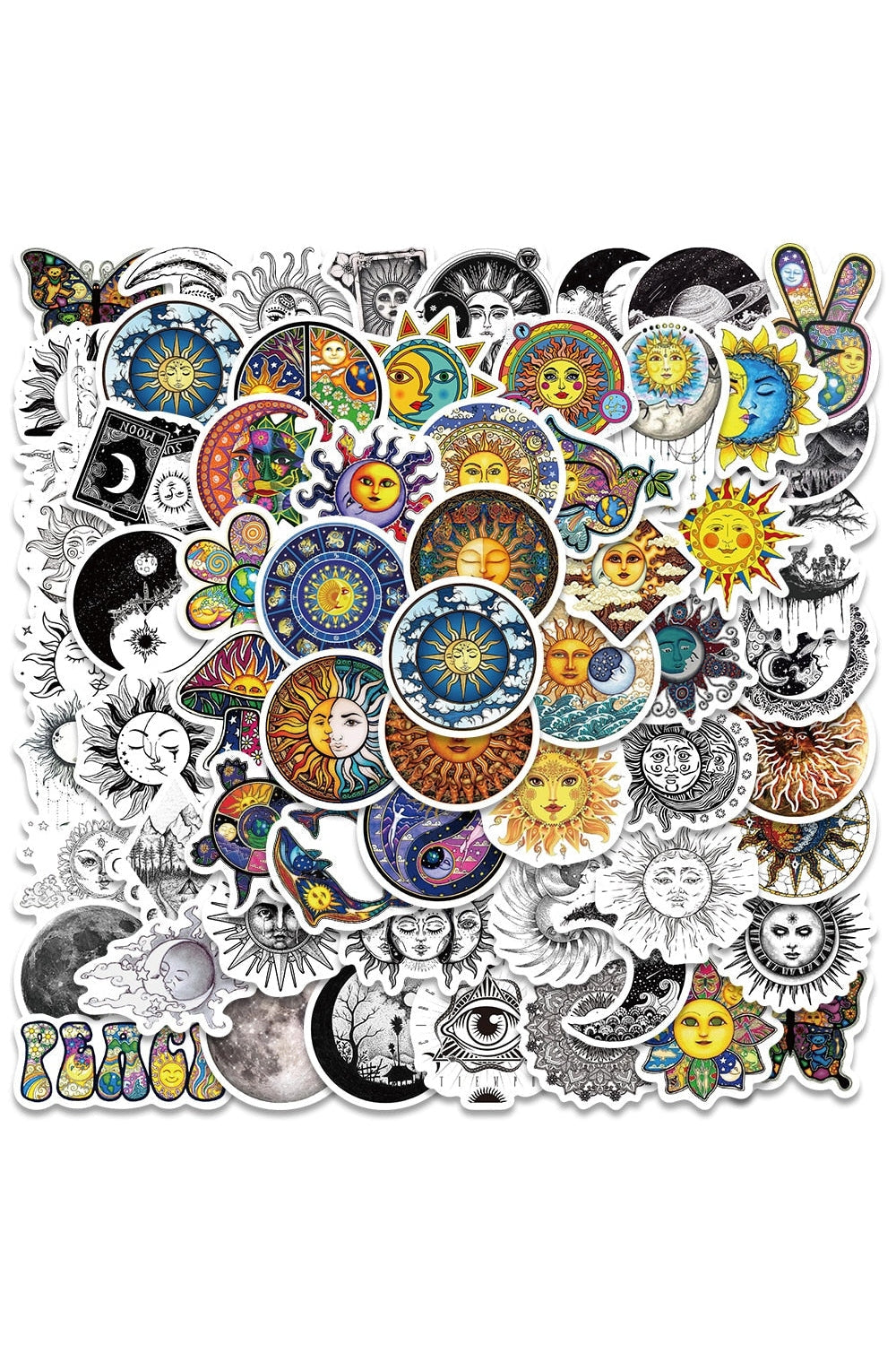 Zodiac Sign Sticker Set for Astrology Enthusiasts
