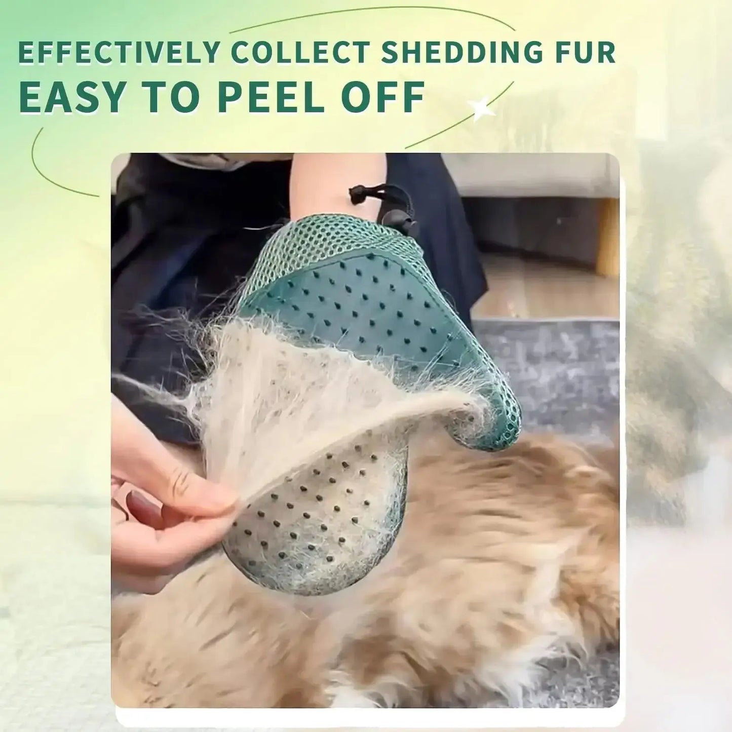 Pet Care Glove & Grooming Tool for Effortless Fur Removal