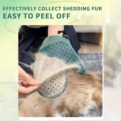 Pet Care Glove & Grooming Tool for Effortless Fur Removal