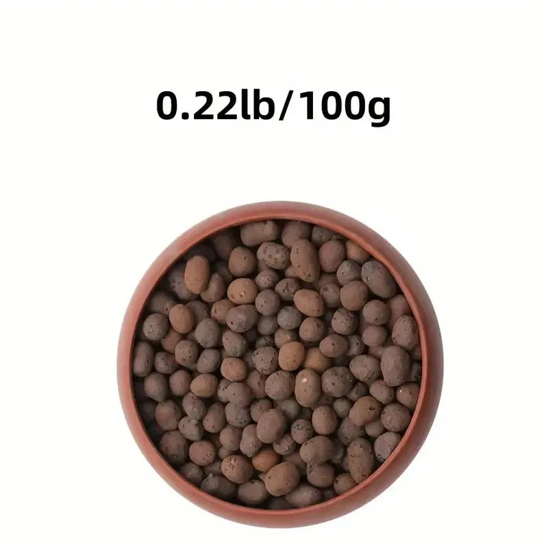 Organic Ceramic Clay Pebbles for Hydroponics | Ideal for Pots & Orchids | Enhances Soil Drainage