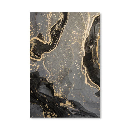 Elegant Liquid Marble Art Canvas for Contemporary Spaces
