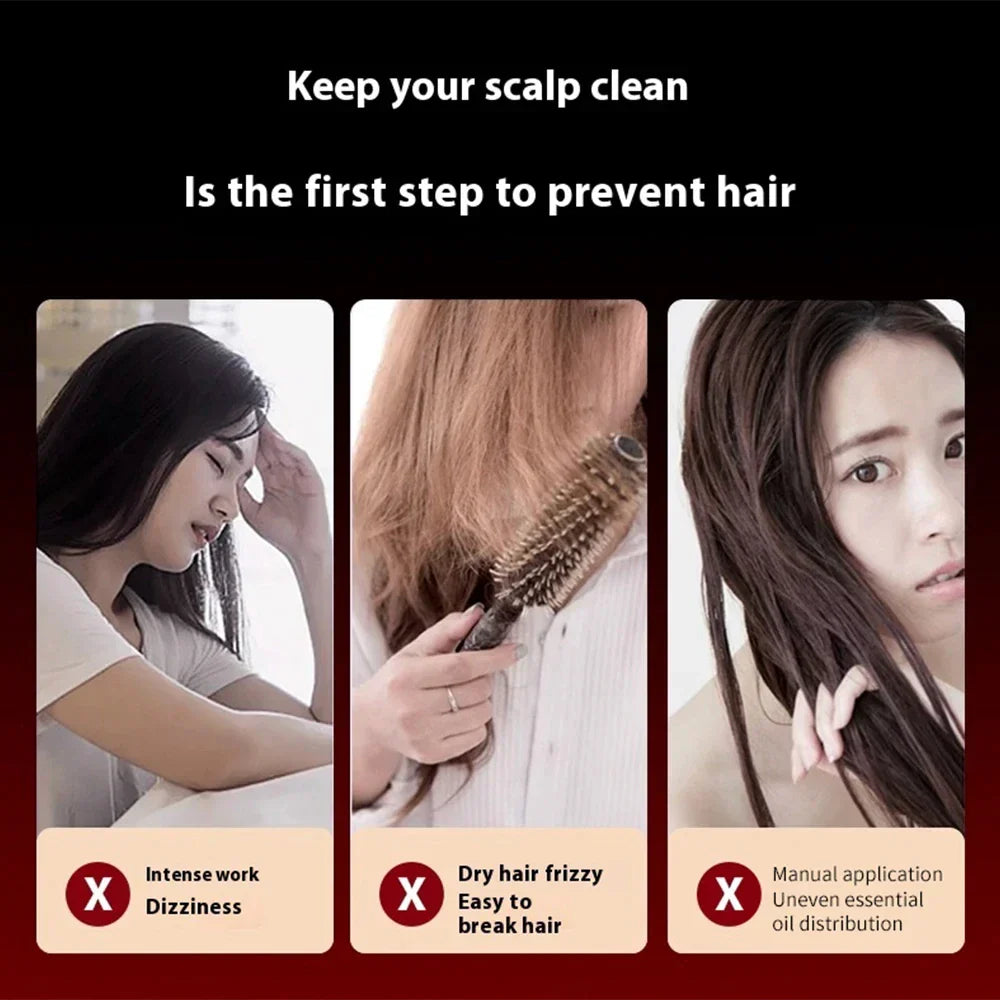 Revitalizing Scalp Massager for Hair Growth and Care
