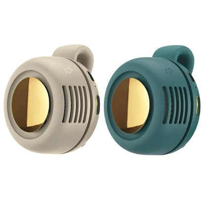 Bladeless Fan with Waist Mount – 360° Adjustable Design
