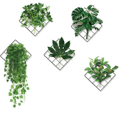 Lifelike Greenery Wall Decal for Home Decor