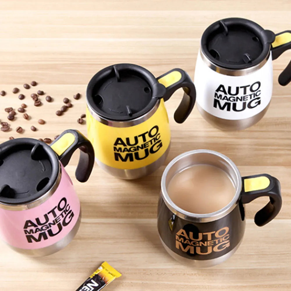 Self-Mixing Cup for Convenient Stirring