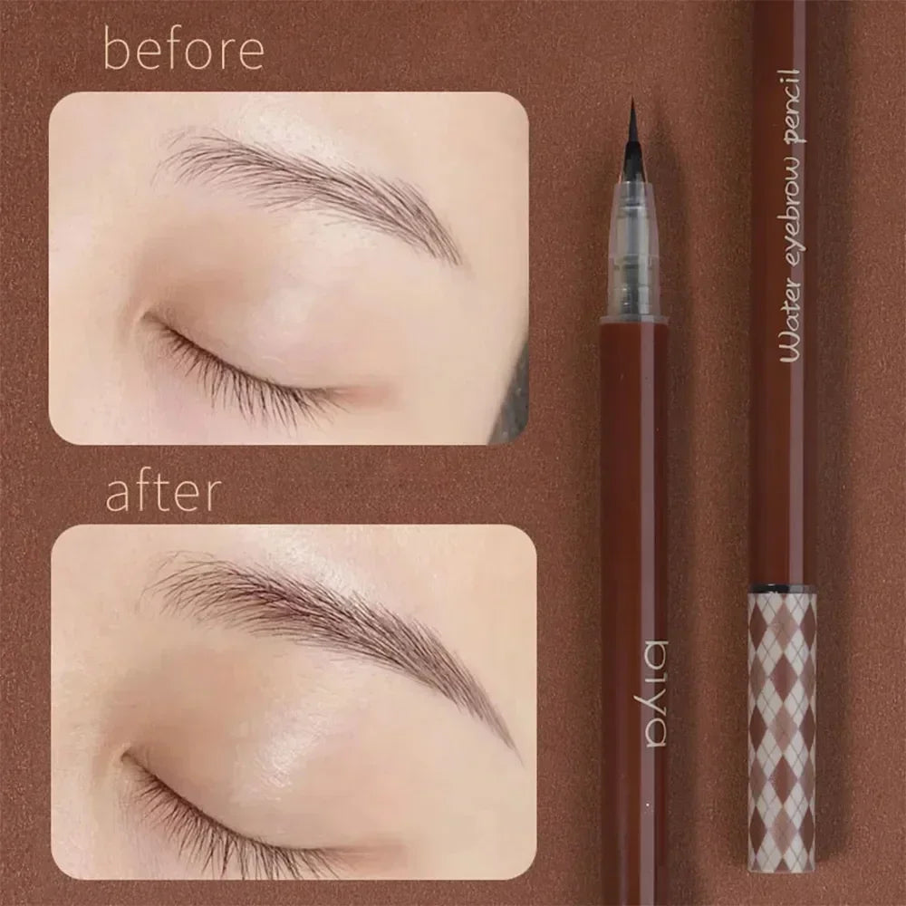 Waterproof Liquid Eyebrow Pencil - 0.01MM Ultra Thin Tip, Sweatproof, 1PC