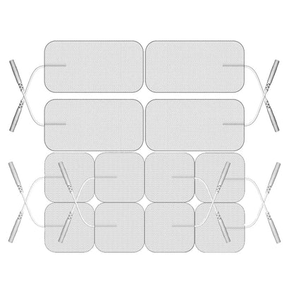 Therapeutic TENS Gel Electrode Pads - Muscle Stimulator Massage Patches for Physiotherapy Relief