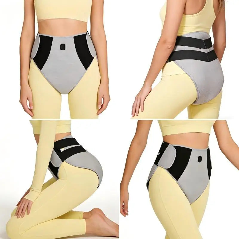 Women’s Heated Briefs with Red Light Therapy – Period Heating Underwear, 3 Heat Settings & Lower Abdomen Comfort