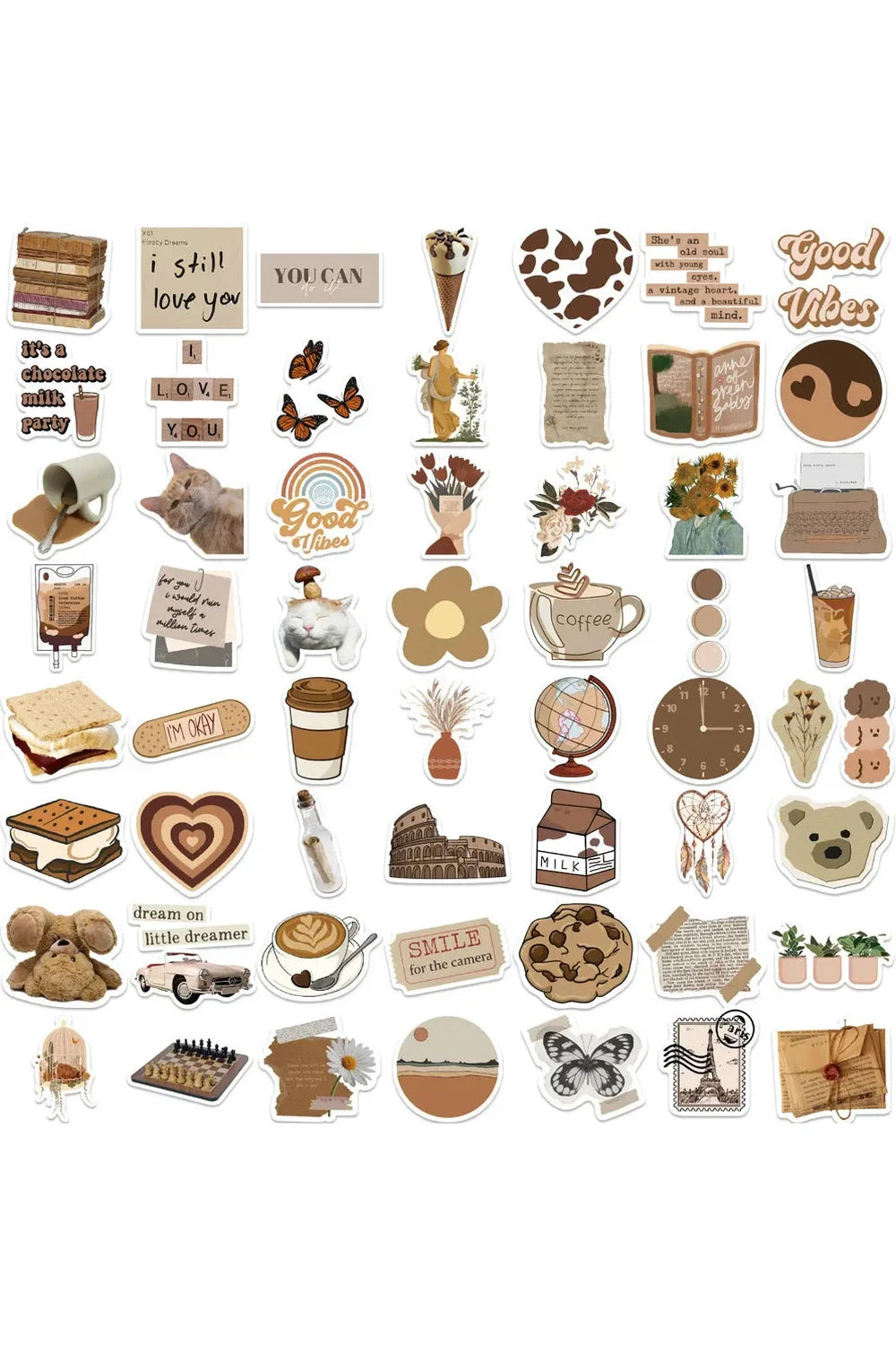 Artistic Vsco Sticker Collection