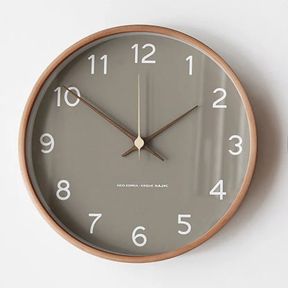 Minimalist Nordic Style Wall Clock – Quiet Design
