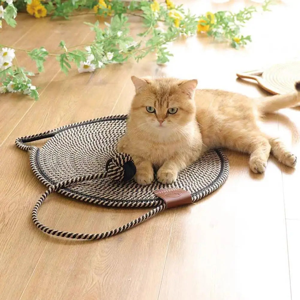 Dual-Function Cat Scratching Pad & Play Surface