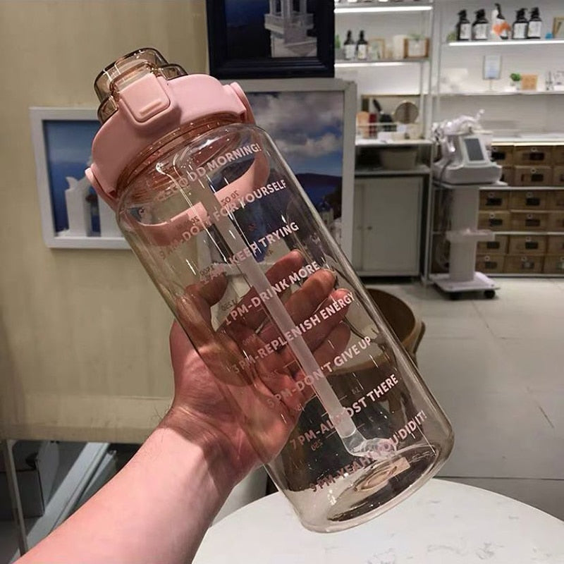 InspireHydrate 2L Eco-Friendly Water Bottle