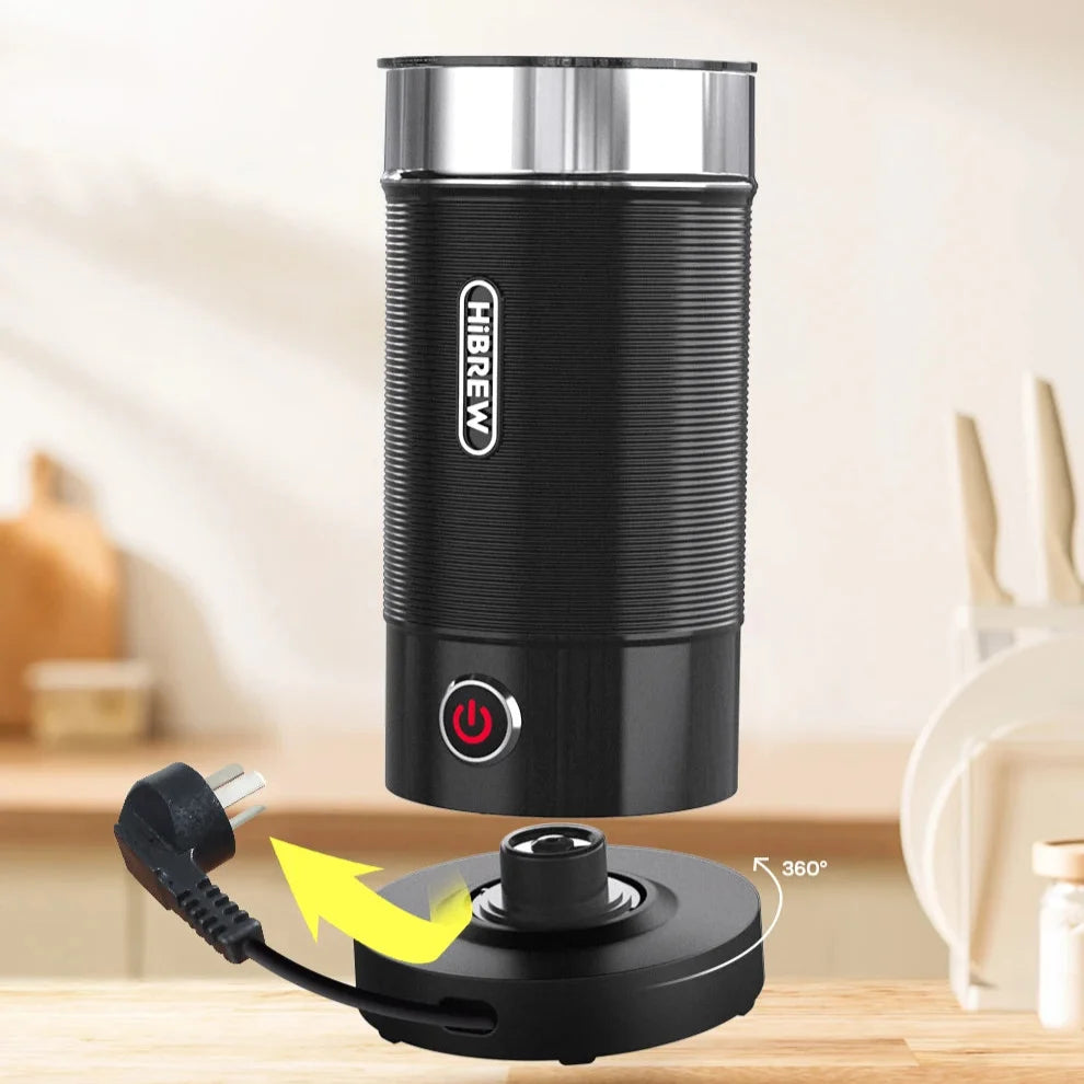 Milk Frother and Steamer for Lattes, Cappuccinos, and Macchiatos