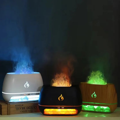 Himalayan Salt Lamp Aroma Diffuser – Color Light with Fragrance Release