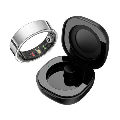 Health Monitoring Ring - Heart Rate, SpO₂, Skin Temperature, Sleep & Fitness Tracker - Waterproof