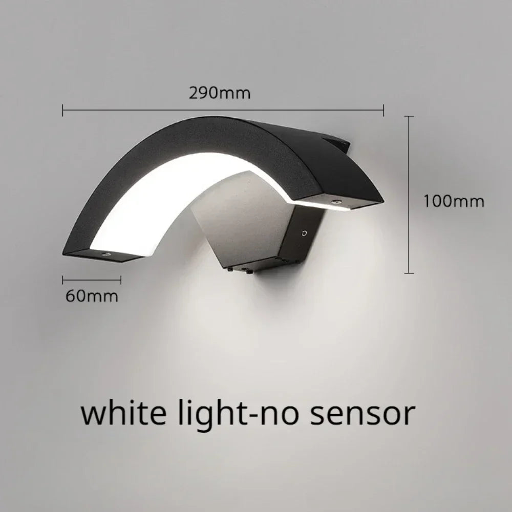 Adjustable 24W Waterproof Wall Light for Porch, Staircase, Hallway – 3000K/6000K