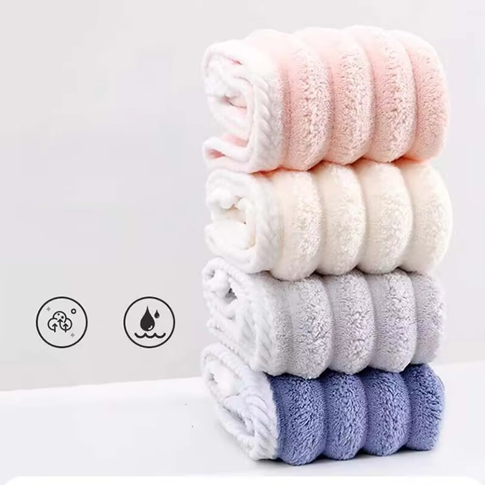 Rapid-Dry Absorbent Hair Towel Cap for Effortless Drying