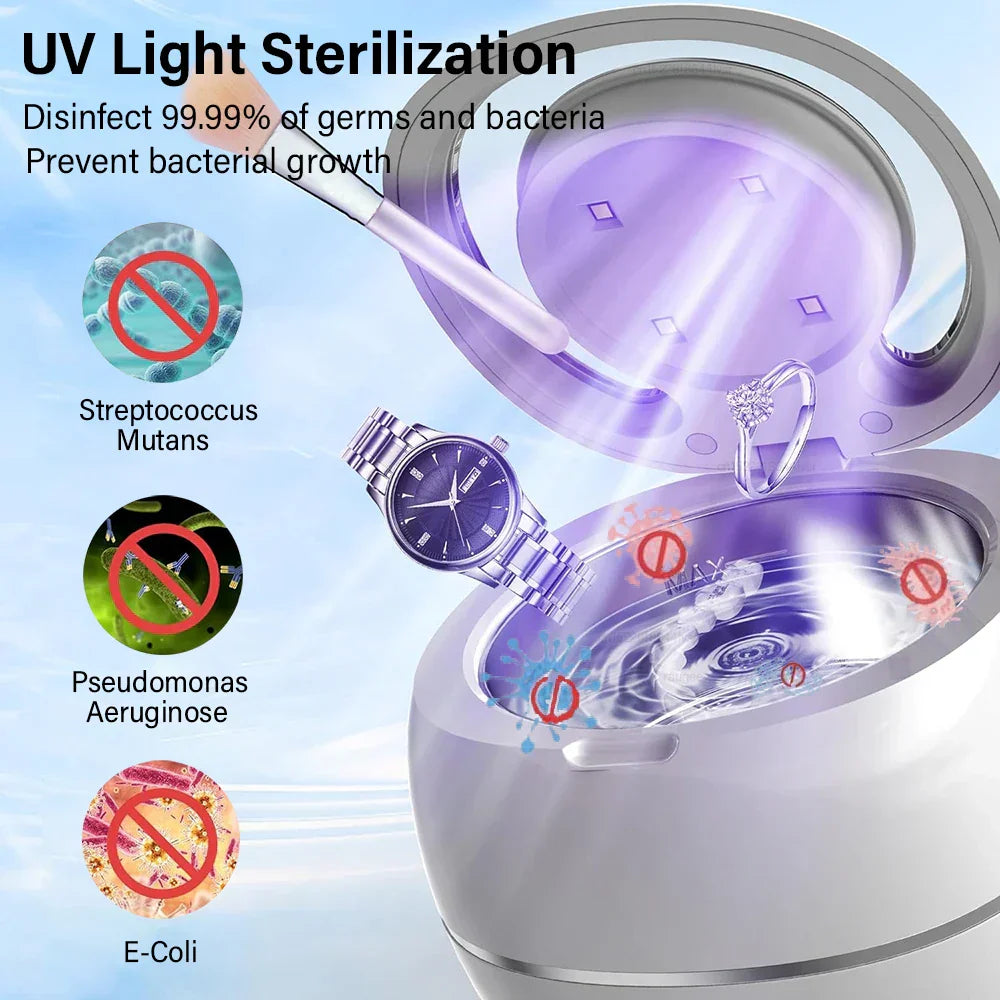 UV Ultrasonic Cleaner for Braces and Dental Appliances
