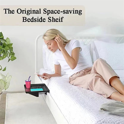 Bedside Shelf Without Nightstand | Sturdy, Non-Slip & Tool-Free | Bedroom & Loft Bed