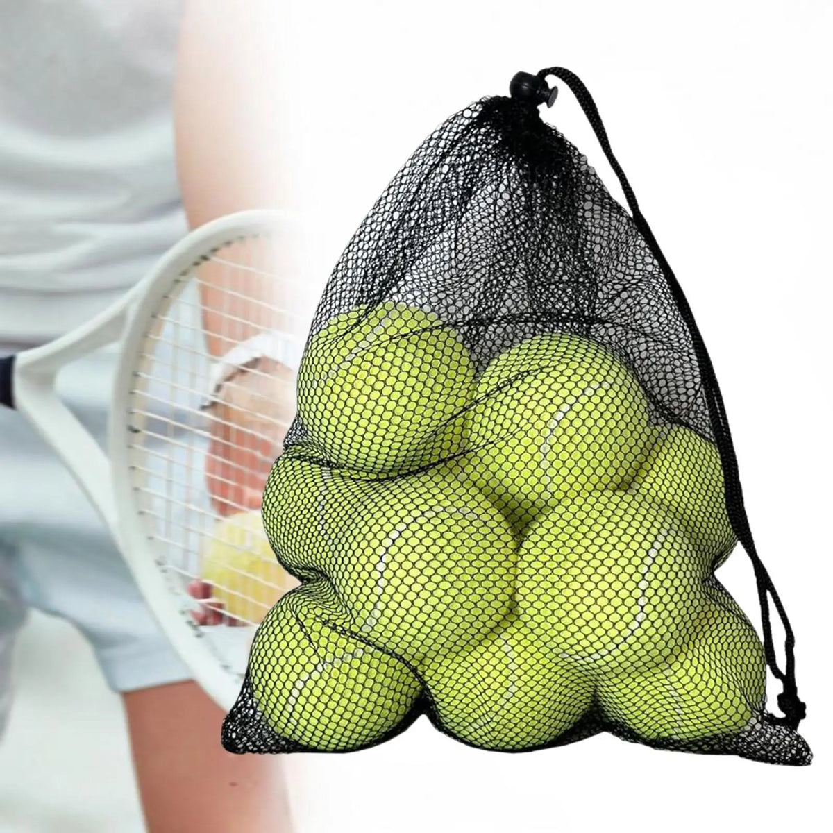 ProServe 12-Pack Tennis Balls – Durable Training Set with Bag
