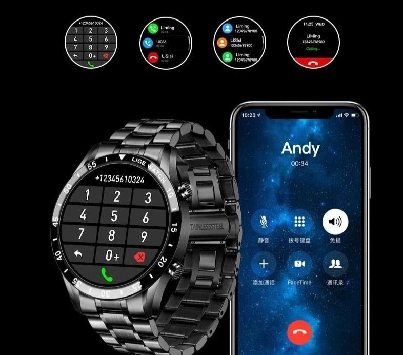 4G Smartwatch with GPS, Health Tracking, and Call Functionality