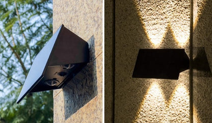 Solar-Powered LED Outdoor Wall Light with Motion Sensor, Waterproof for Garden, Patio & Driveway