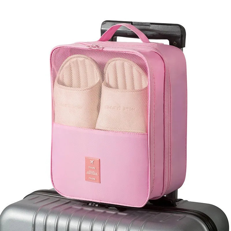 Waterproof and Breathable Shoe Bag for Travel - Holds 2-3 Pairs