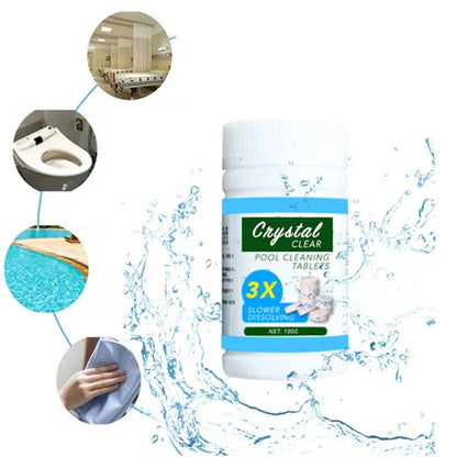 Water Purification Tablets for Sparkling Clean Water | 100 Count