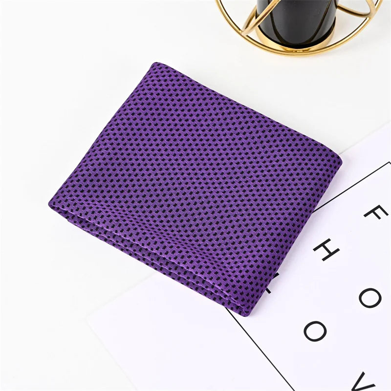 ChillMate Fitness Towel with Fun Dot Design for Active Lifestyles