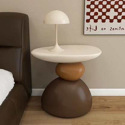 Scandinavian Minimalist Side Table – Elegant Nightstand or Coffee Table