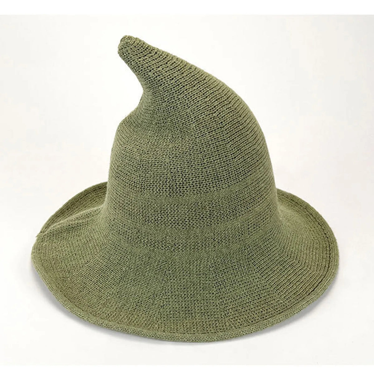 Chic Foldable Witch Hat – Cozy Crochet Accessory for Winter and Halloween
