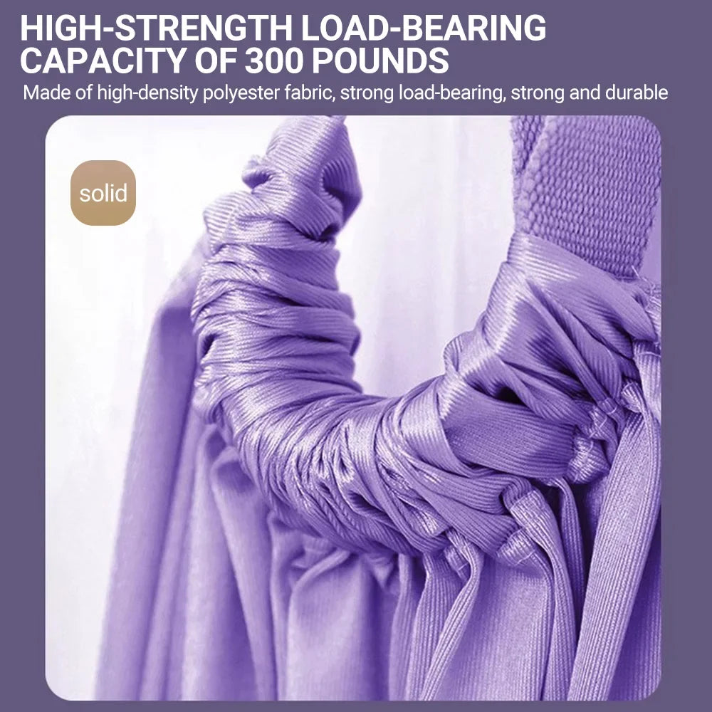 Adjustable Yoga Strap for Aerial Fitness, Flexibility, Splits, and Backbends