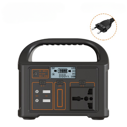 100W Portable Power Station with 24,000mAh LiFePO4 Battery
