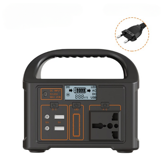 100W Portable Power Station with 24,000mAh LiFePO4 Battery