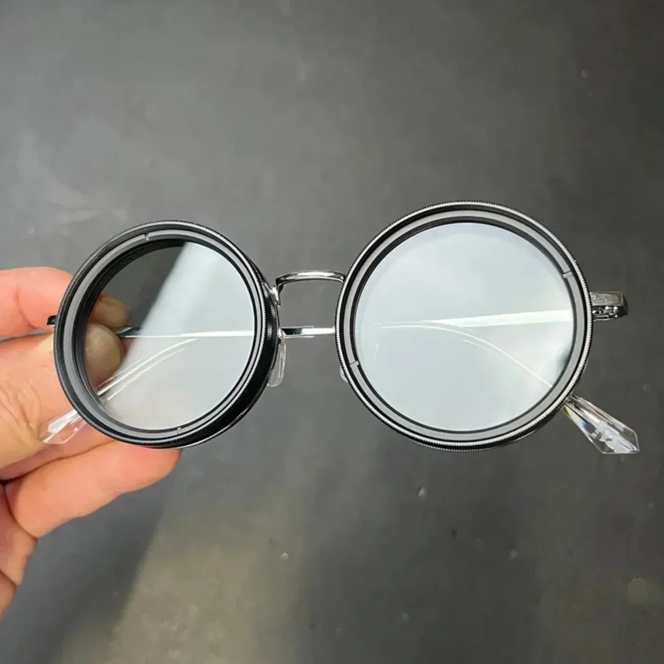 Stylish UV Protection Sunglasses with Black Lenses