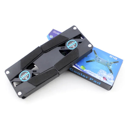Portable Laptop Cooling Stand with Dual 60mm Fans
