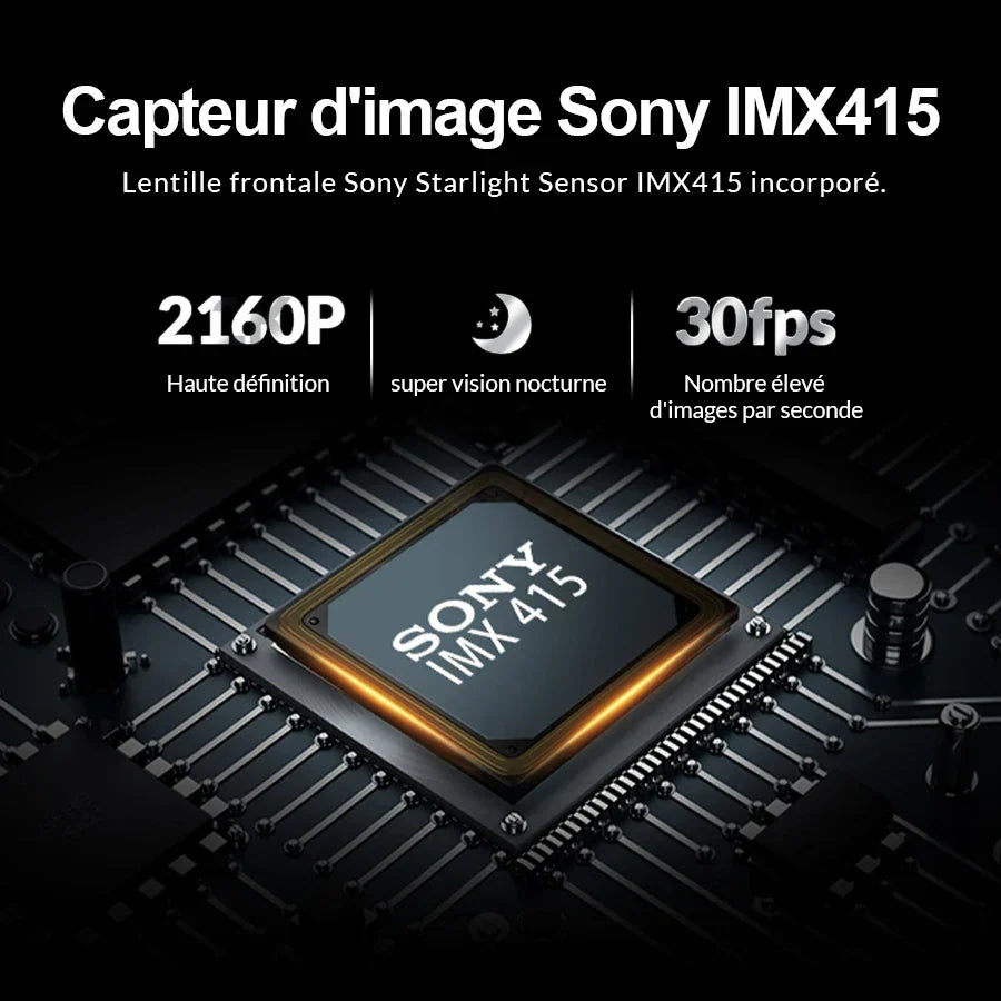 Rearview Mirror Camera 4K with GPS Navigation and Video Recording