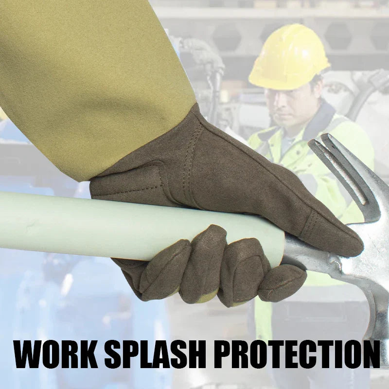 Breathable Thorn-Proof Gloves for Gardeners - Durable Microfiber Leather